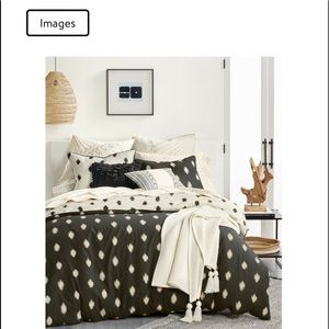 Lucky Brand Ikat twin Duvet Cover -NEW